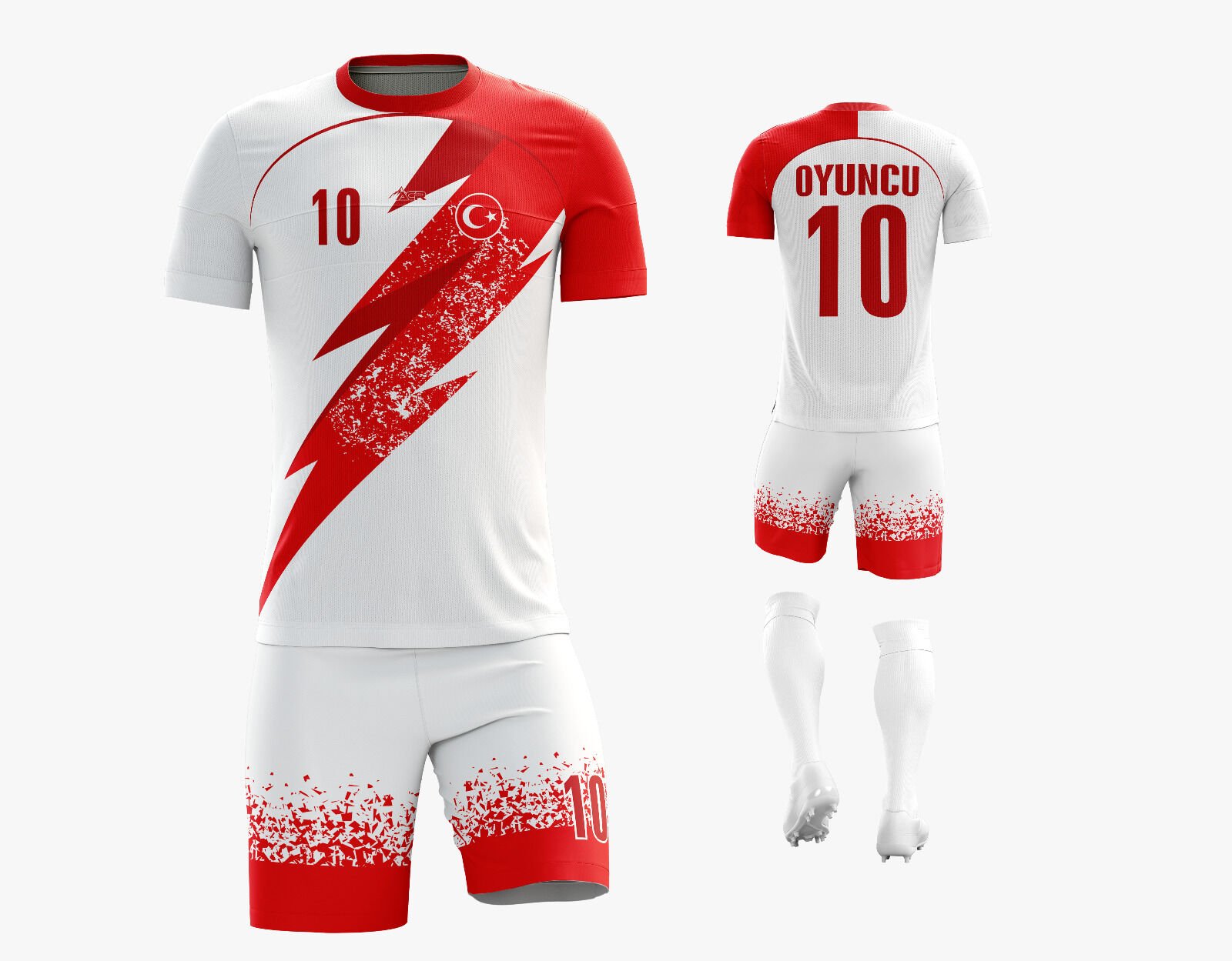Şimşek model futbol forması
