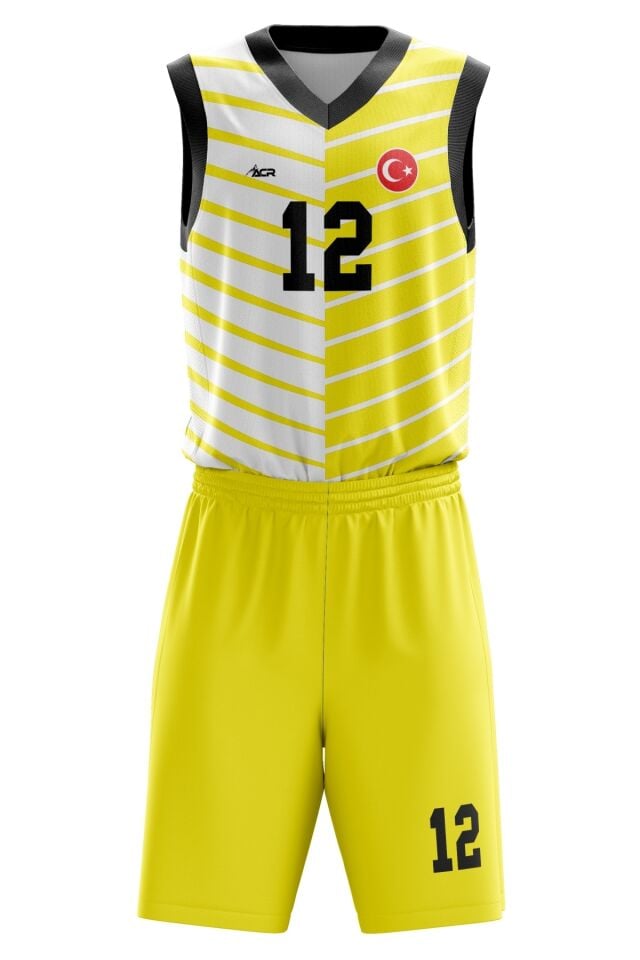 Basketbol Forması Çam Model - Kişiye Özel Isim Ve Numara Yazılabilir, Dijital Baskı Tasarım