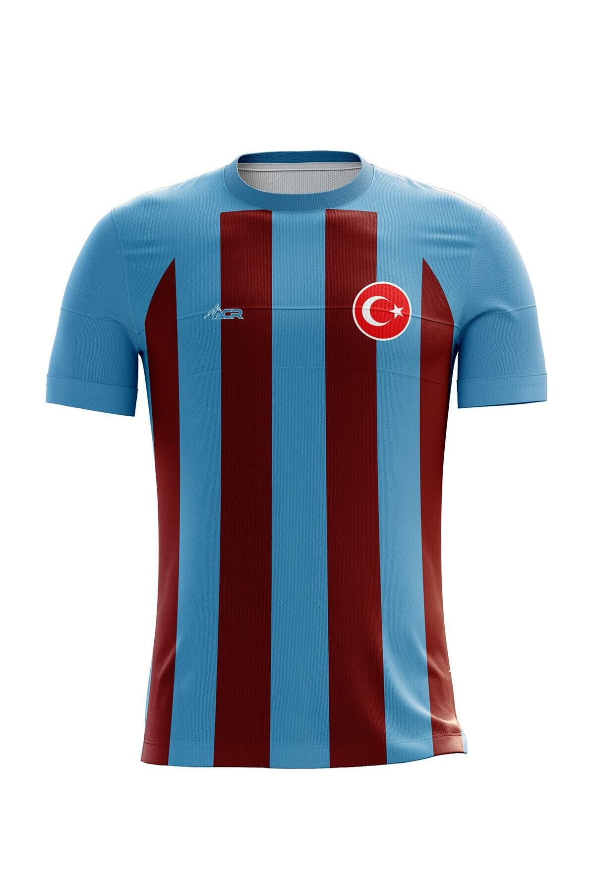 Futbol Forması Tek Üst Klasik Çubuklu Model - Kişiye Özel Isim Ve Numara Yazılabilir, Dijital Baskı