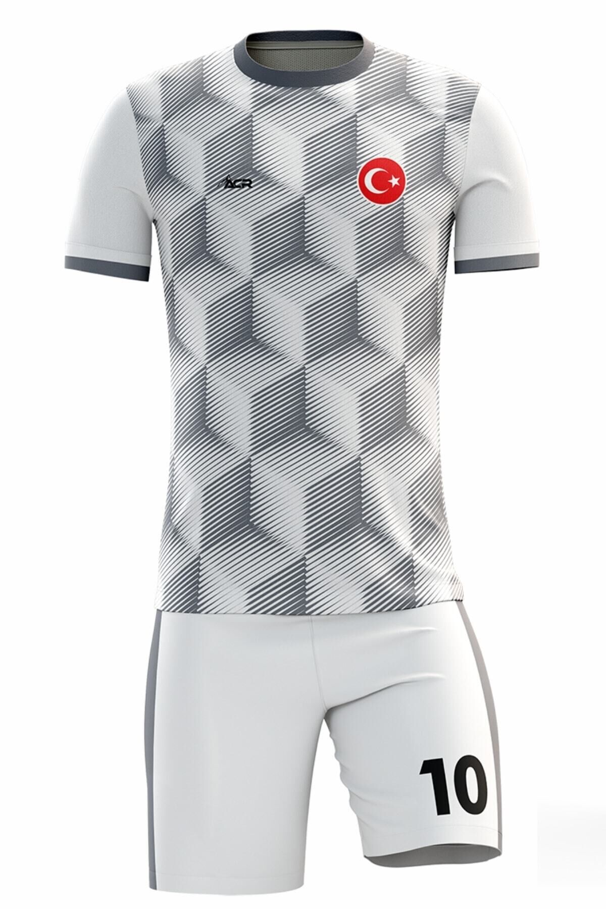 Futbol Forması Tek Üst Kare Model - Kişiye Özel Isim Ve Numara Yazılabilir, Dijital Baskı Tasarım