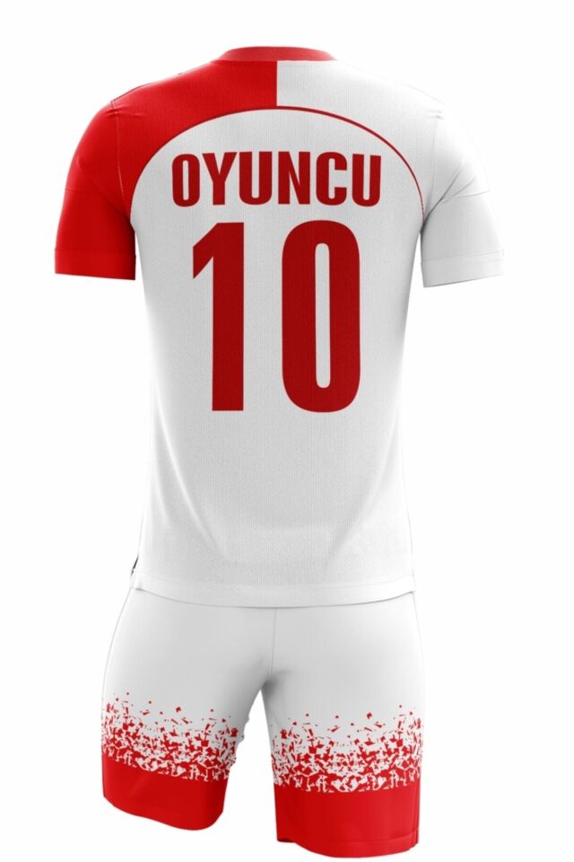Futbol Forması Şimşek Model - Kişiye Özel Isim Ve Numara Yazılabilir Dijital Baskı Tasarım