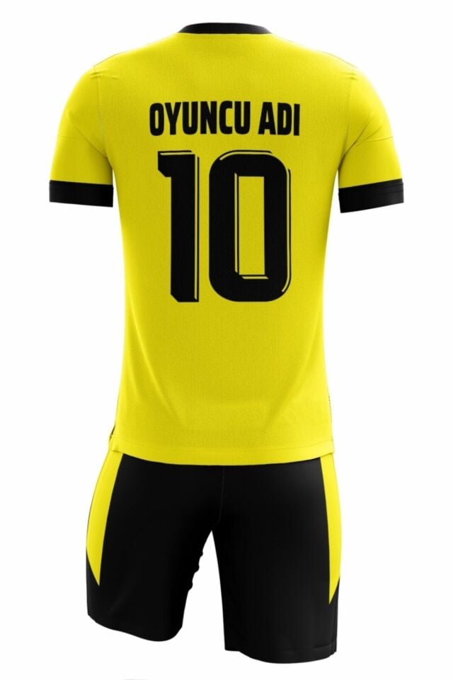 Futbol Forması Tek Üst Split Model - Kişiye Özel Isim Ve Numara Yazılabilir, Dijital Baskı Tasarım