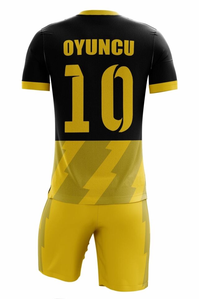 Futbol Forması Tek Üst Waves Model - Kişiye Özel Isim Ve Numara Yazılabilir, Dijital Baskı Tasarım