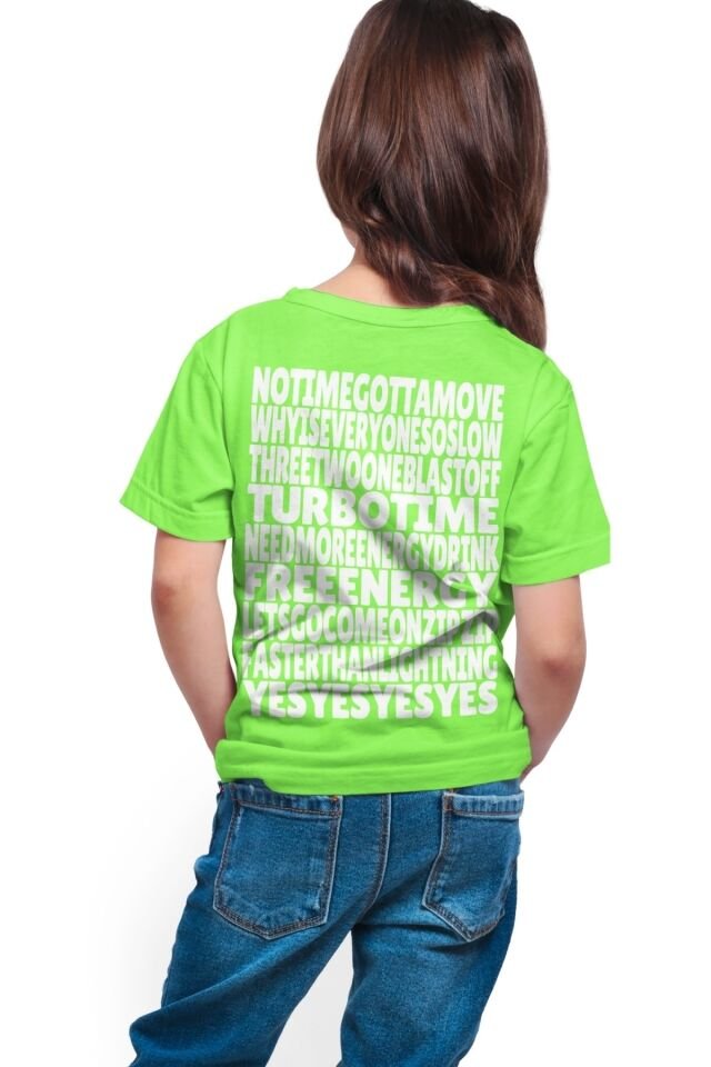 Brawl Stars - Max - Full Dijital Baskılı Unisex T-shirt Yeşil