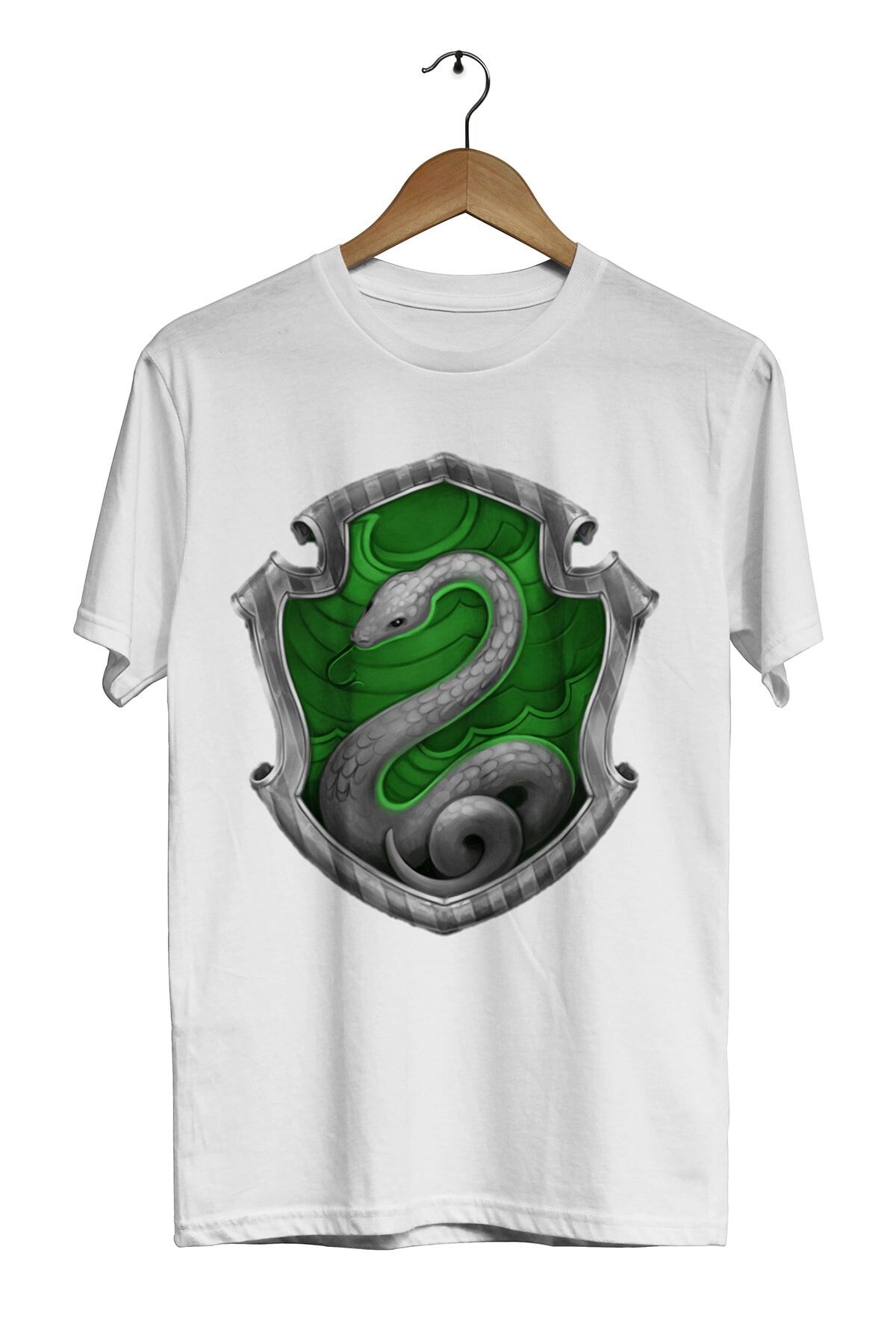 Harry Potter Slytherin Binası Baskılı T-Shirt