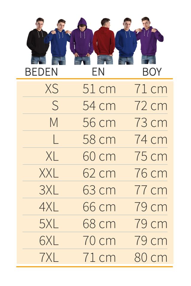 Erkek Siyah Kapüşonlu Kanguru Cepli Sweatshirt