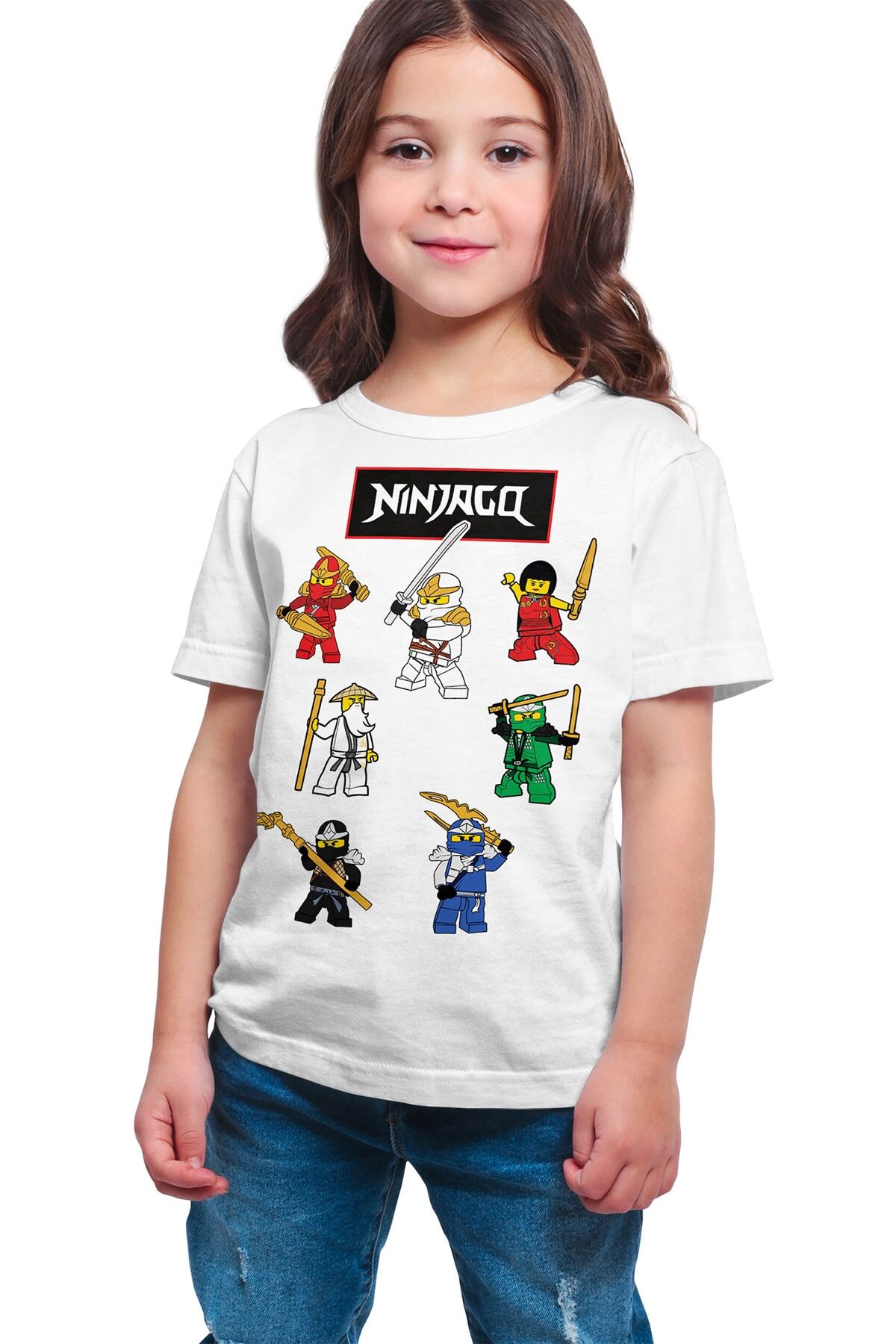 Ninjago - Samuraylar Dijital Baskılı T-shirt