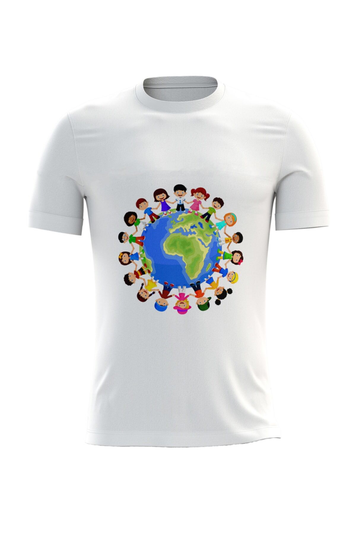 23 Nisan Çocuk Bayramı Temalı Beyaz Kappa Tişört - 03