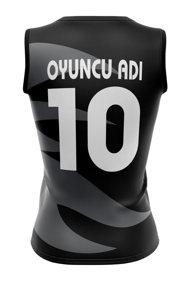 Voleybol Forması Model 714 - Kişiye Özel Isim Ve Numara Yazılabilir, Dijital Baskı Tasarım Tek Üst