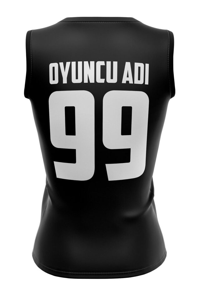 Voleybol Forması Model 718 - Kişiye Özel Isim Ve Numara Yazılabilir, Dijital Baskı Tasarım Tek Üst