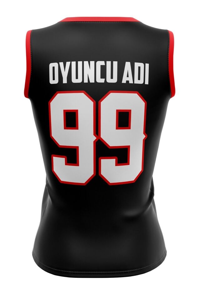 Voleybol Forması Model 719 - Kişiye Özel Isim Ve Numara Yazılabilir, Dijital Baskı Tasarım Tek Üst