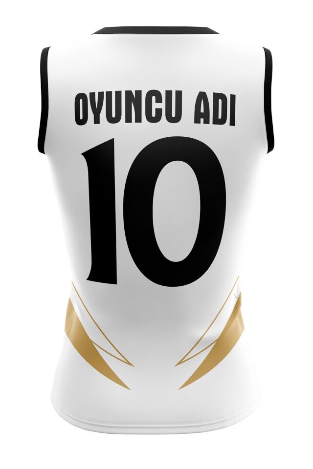 Voleybol Forması Model 721 - Kişiye Özel Isim Ve Numara Yazılabilir, Dijital Baskı Tasarım Tek Üst