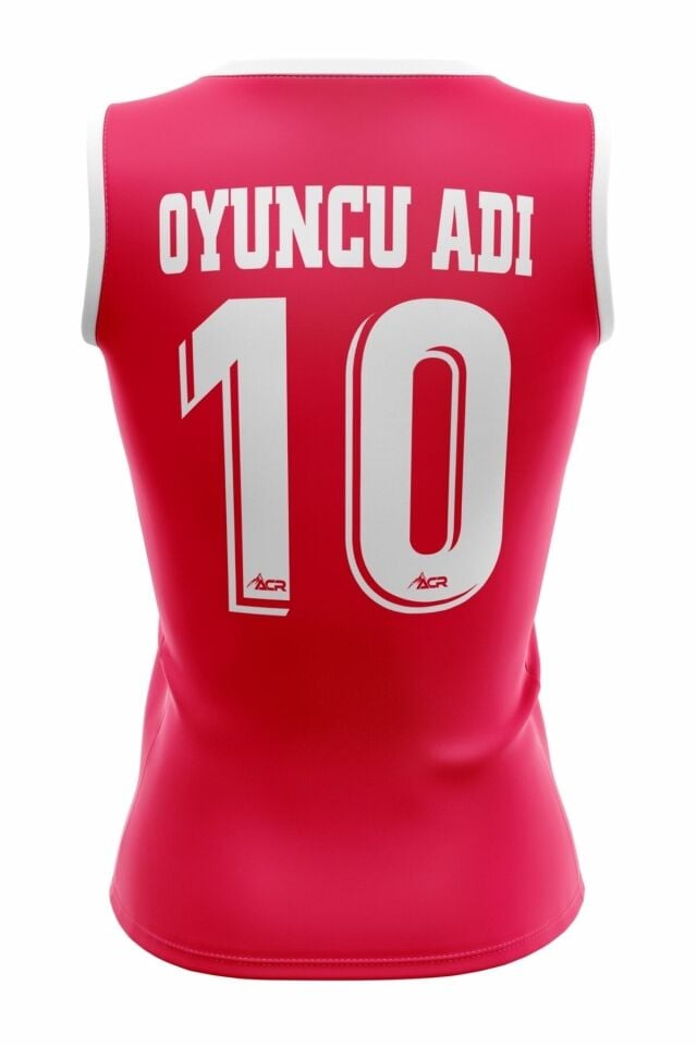 Voleybol Forması Model Star - Kişiye Özel Isim Ve Numara Yazılabilir, Dijital Baskı Tasarım Tek Üst