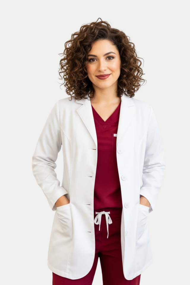 Doktor Hemşire Ebe Sağlık Çalışanı Önlüğü