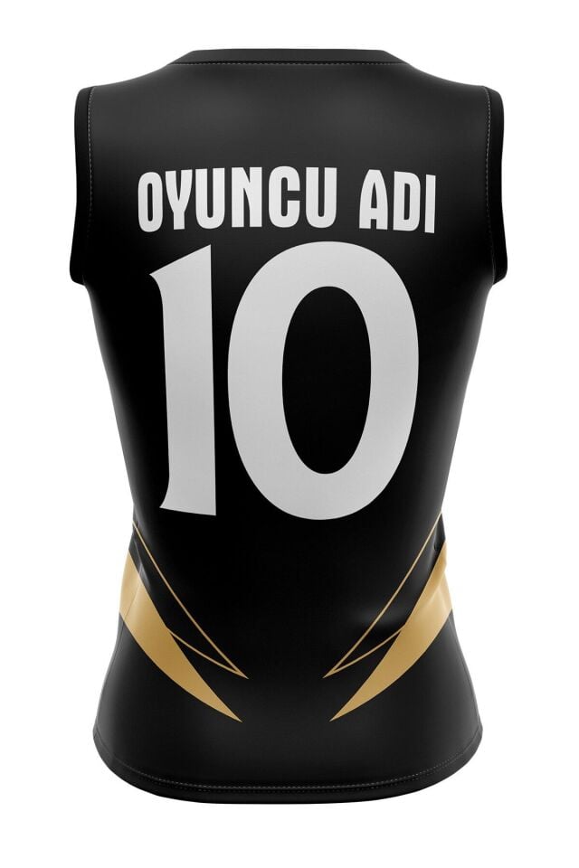 Voleybol Forması Model 721 - Kişiye Özel Isim Ve Numara Yazılabilir, Dijital Baskı Tasarım Tek Üst