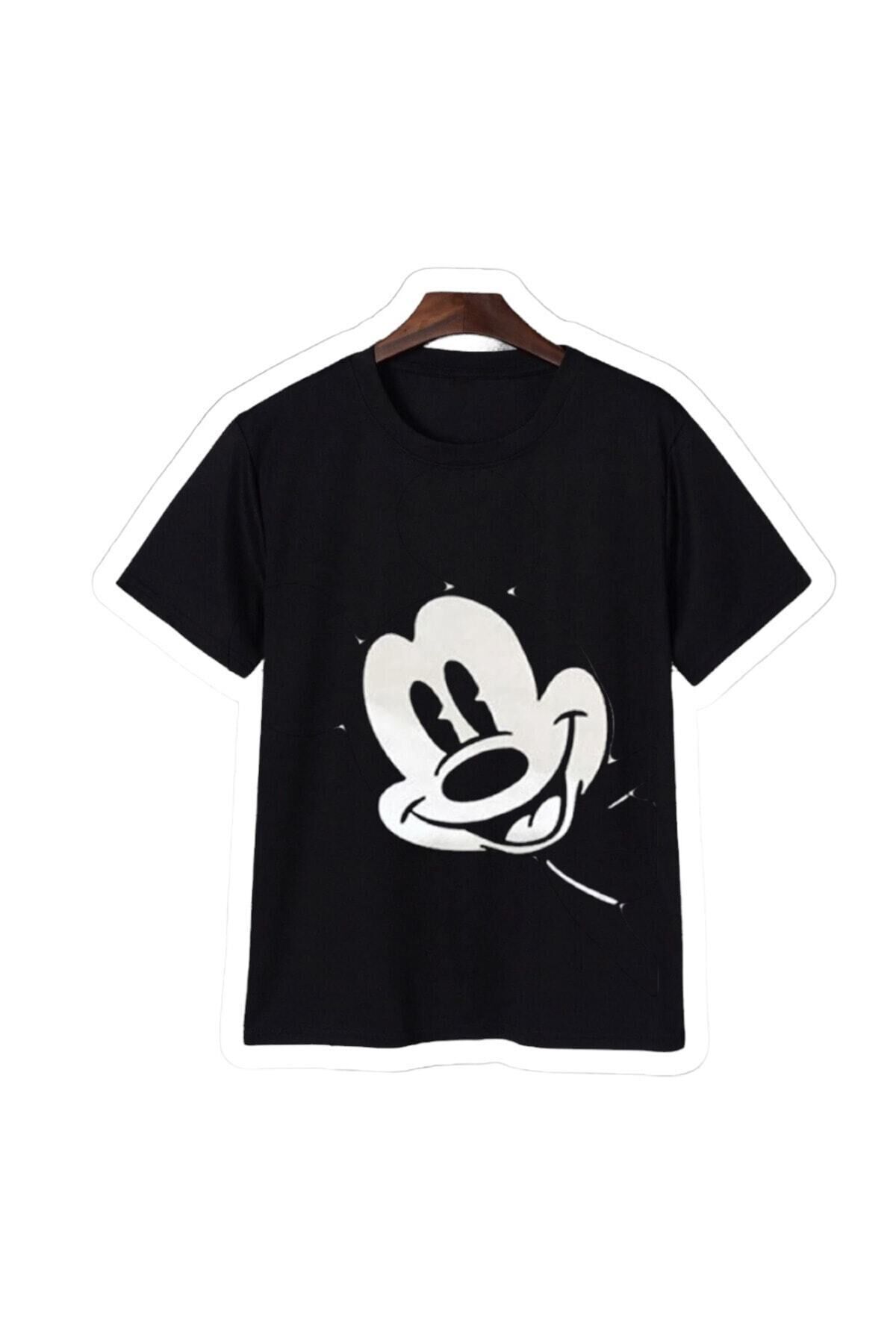 Mickey baskılı özel tasarım çocuk T-shirt