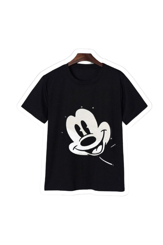 Mickey baskılı özel tasarım çocuk T-shirt